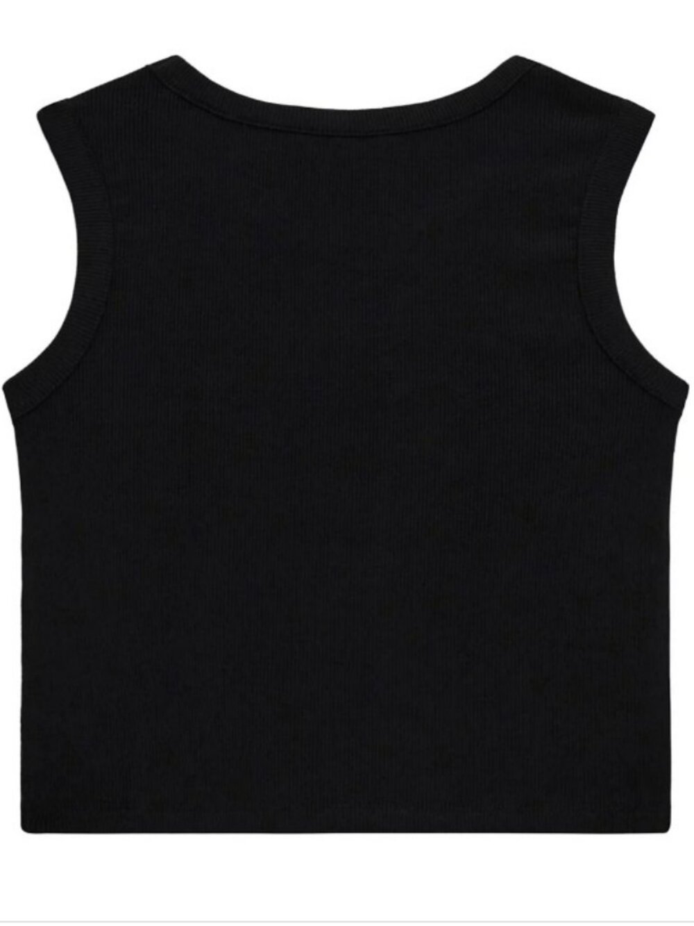 NEW. No Tag. GUESS Big Girls Rib Midi Length Tank Top - Picture 3 of 3